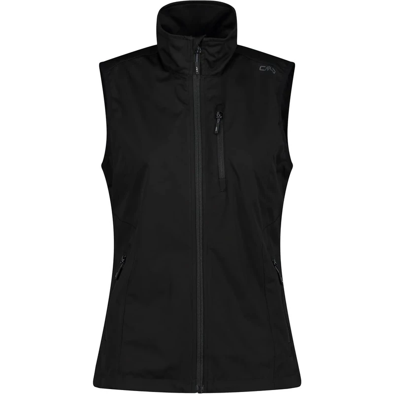Softshell Waterproof Vest Nero