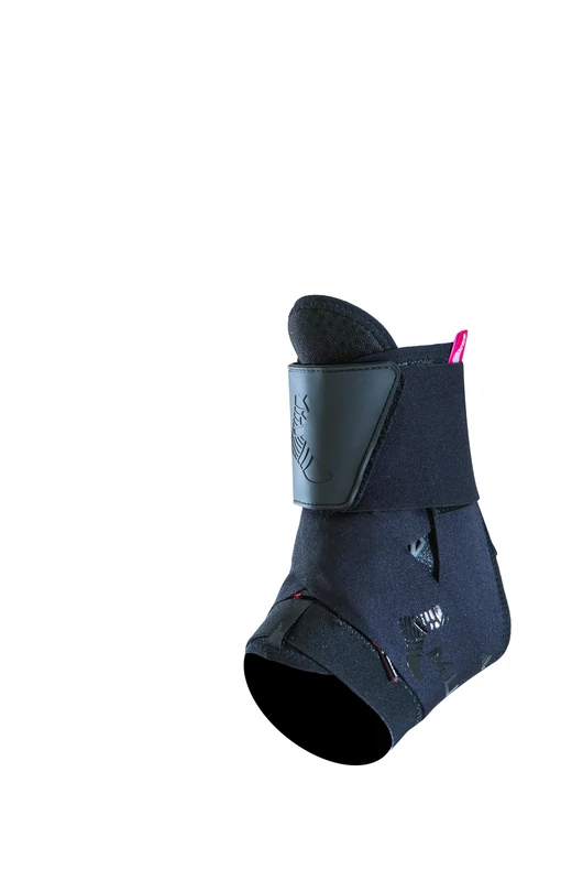 MUELLER The One Premium Ankle Brace – Size Medium Lightweight Adjustable Support for Men and Women – for Sprains Strains and Arthritis – Speed Lacing System – Breathable Nylon Boot - Black