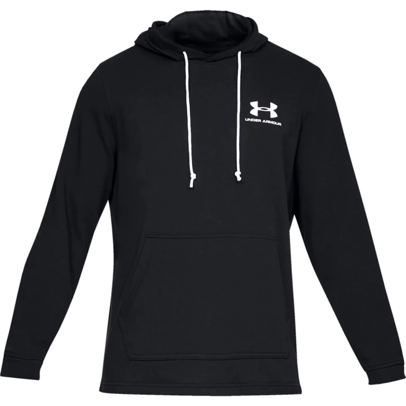 Under Armour Men's Sweatshirt Sportstyle Terry, mens, Men's Sweatshirt, 1329291, Black, XS - Image 1