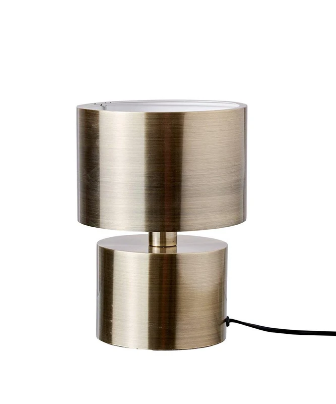 Dyberg Larsen - Brass - Silence - Table Lamp - Made of Brass Metal - Brass - for Indoor use - E14/40W - Danish Design - Modern - Light - Image 1