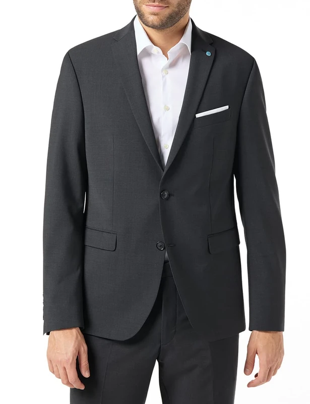 Pierre Cardin Men's Mix & Match Sakko Andre Futureflex Extra Stretch 24/7 Suit, ,Black (Czarny 2000)46 (Manufacturer size: 46)