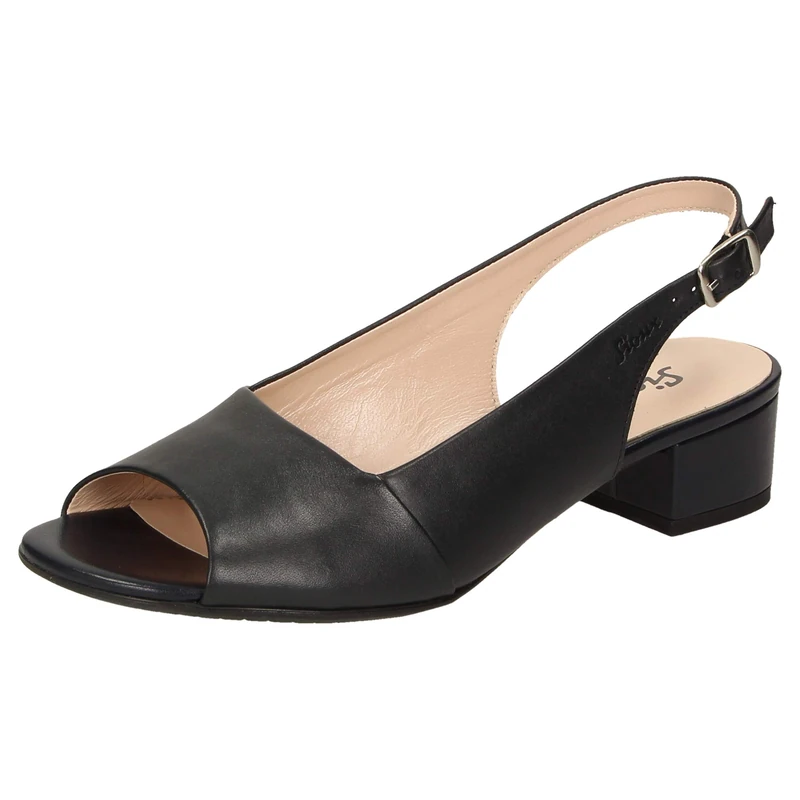 Sioux Girl's Zippora Sling Back Sandals, Schwarz 000, 3 UK - Image 1