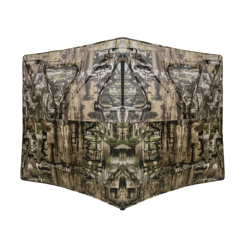 PRIMOS Hunting Double Bull Stakeout Blind with SurroundView, Portable with Carry Bag in Truth Camo 65158
