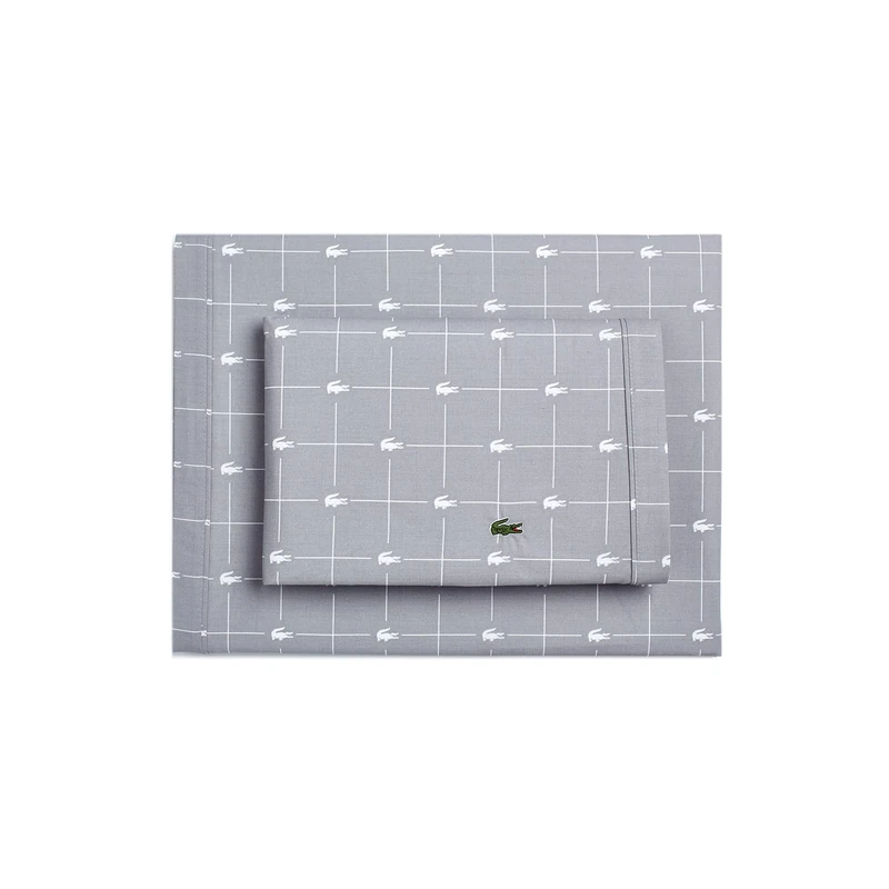 Lacoste Sheet Set, Slice Sleet, Queen