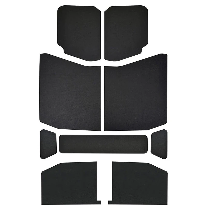 Design Engineering 050168 Boom Mat Black Sound Deadening Headliner Compatible with 4-Door Jeep Wrangler JL (2018-up)