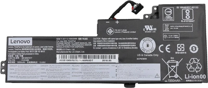 Battery Internal 3c 24Wh Li-ion