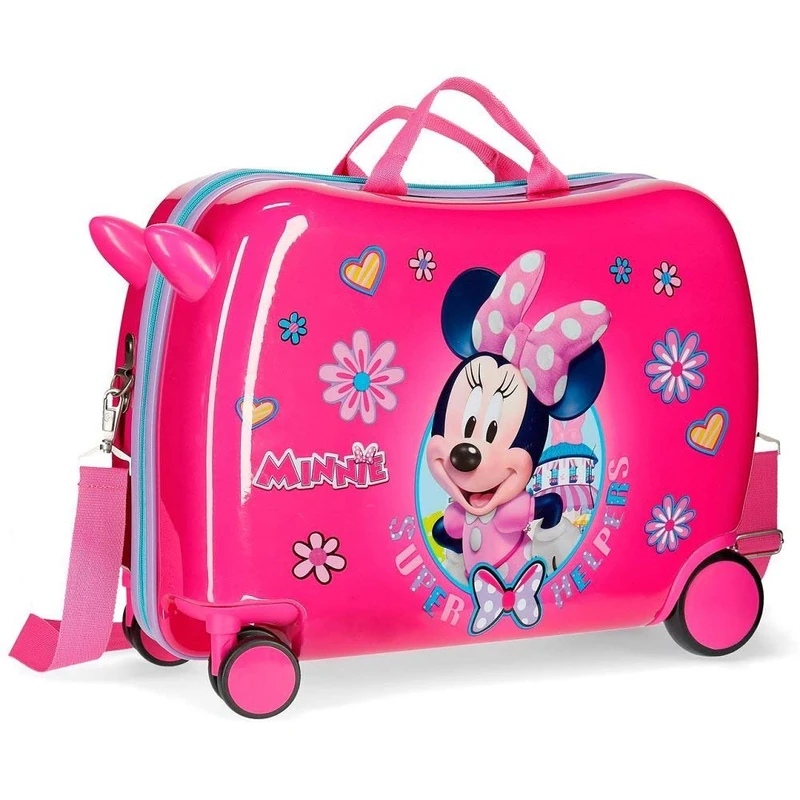 Minnie Super Helpers Ride-on suitcase 2 multi-direction spinner wheels
