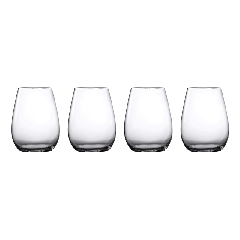 Waterford Marquis Moments 40033798 Wine Stemless Set of 4, Glass, 550ml, Crystal