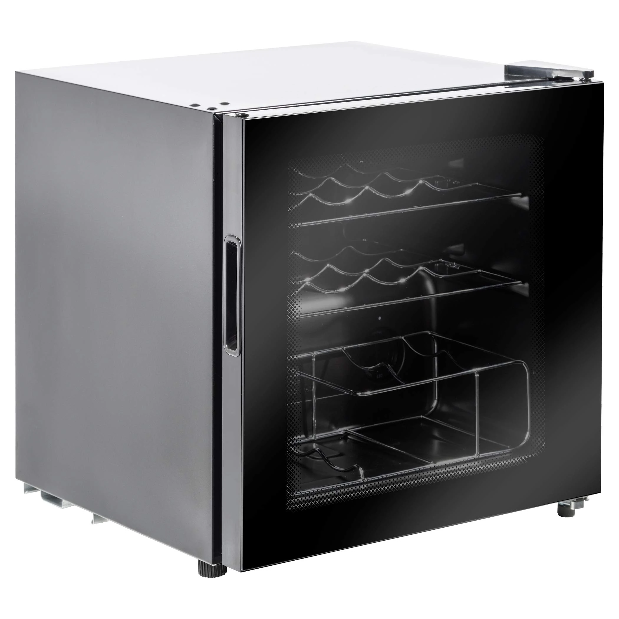 Lec DF48B Freestanding Drinks Fridge, Dial Controlled, 46L Total Capacity 48cm wide, Black