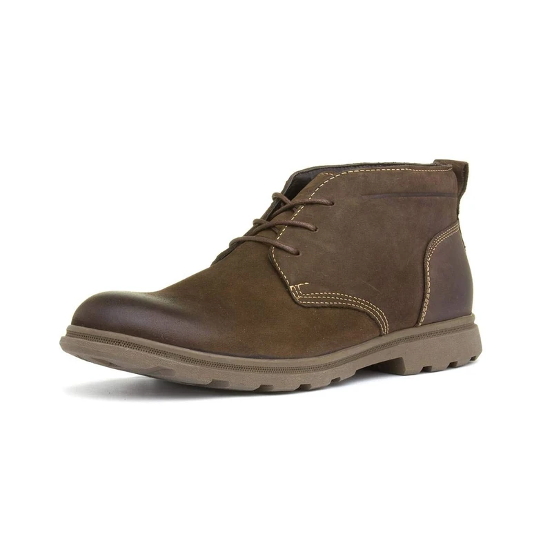 Hush Puppies Men's Tyson Chukka Boot, Brown, 6