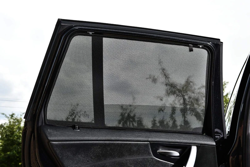 Set Car Shades (rear side doors) compatible with Opel Zafira B 2005-2012 (2-pieces) Custom-Fit Sunshades for Cars