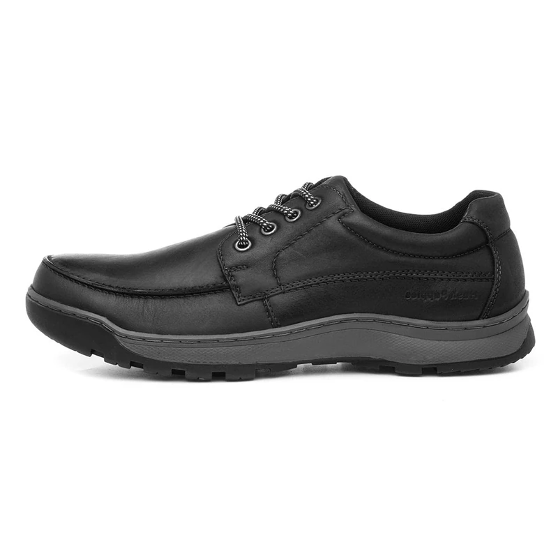 Hush Puppies Tucker Lace Mens Casual Shoes 6 Black