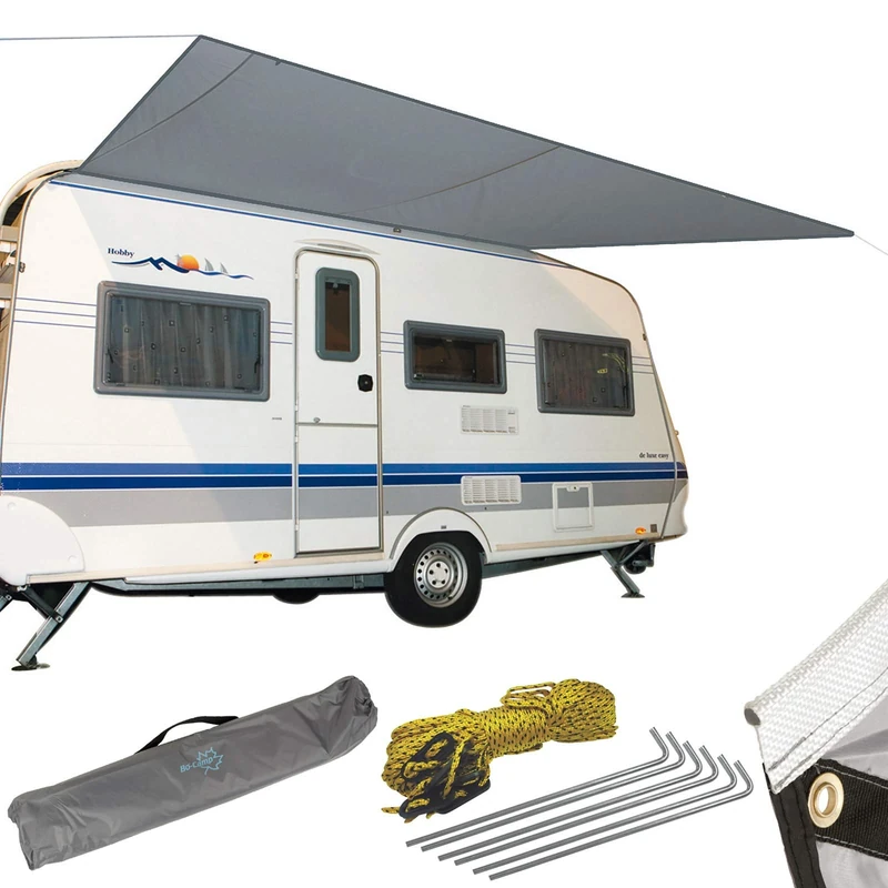 Bo-Camp - Caravan Awning - Travel - 460x240 cm