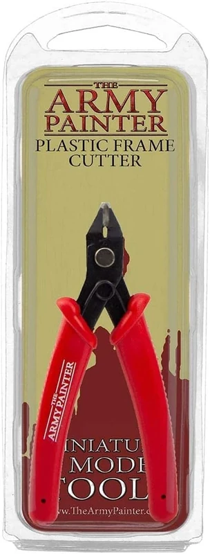 The Army Painter Hobby Tools Plastic Frame Cutter, Stainless Steel Model Flush Cutter, Side Snips, for Plastic Miniatures with Safety Grip Handle, for Miniature Fantasy Tabletop Wargaming