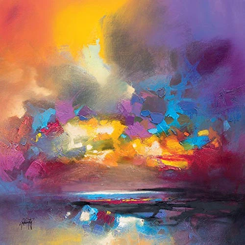Scott Naismith (Warmth Emanates 85x85cm Canvas Print