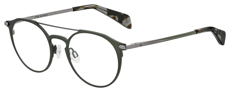 rag & bone Men's RNB7013 Sunglasses - Matt Khaki 50mm