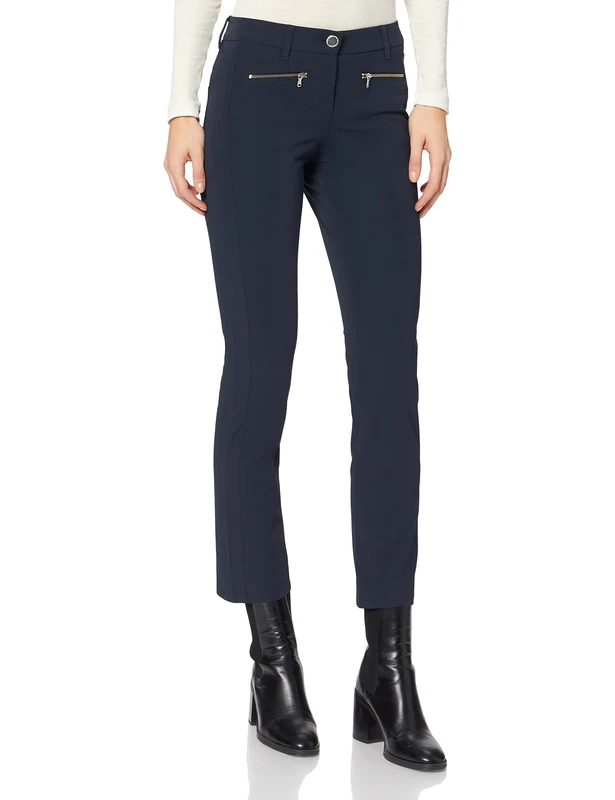 Atelier GARDEUR Women's Zuri18 Trouser Not Applicable, Blue (Nachtblau 69), 6 (Manufacturer Size: 32K) - Image 1
