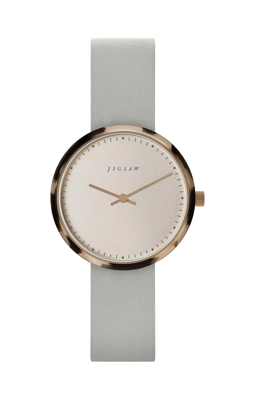 Jigsaw Womens Analogue Classic Quartz Watch with Leather Strap JG2028