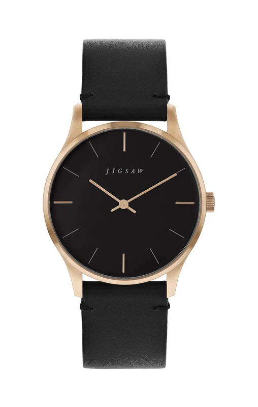 Jigsaw Womens Analogue Classic Quartz Watch with Leather Strap JG2010