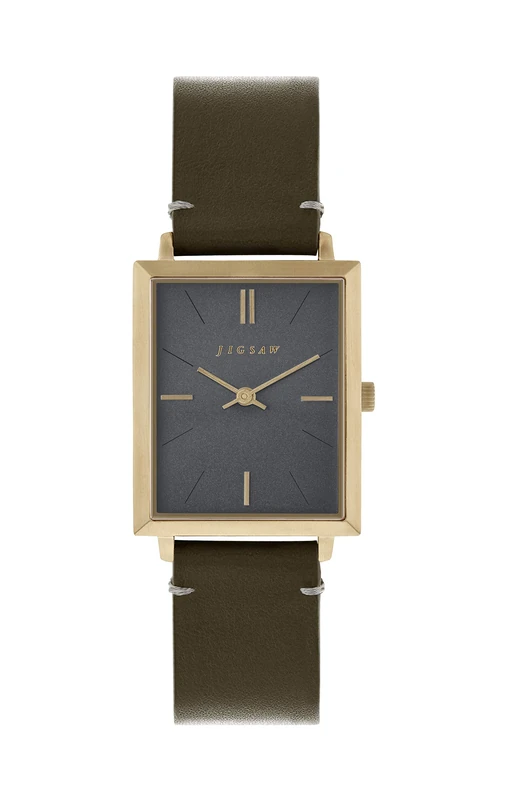 Jigsaw Womens Analogue Classic Quartz Watch with Leather Strap JG2022
