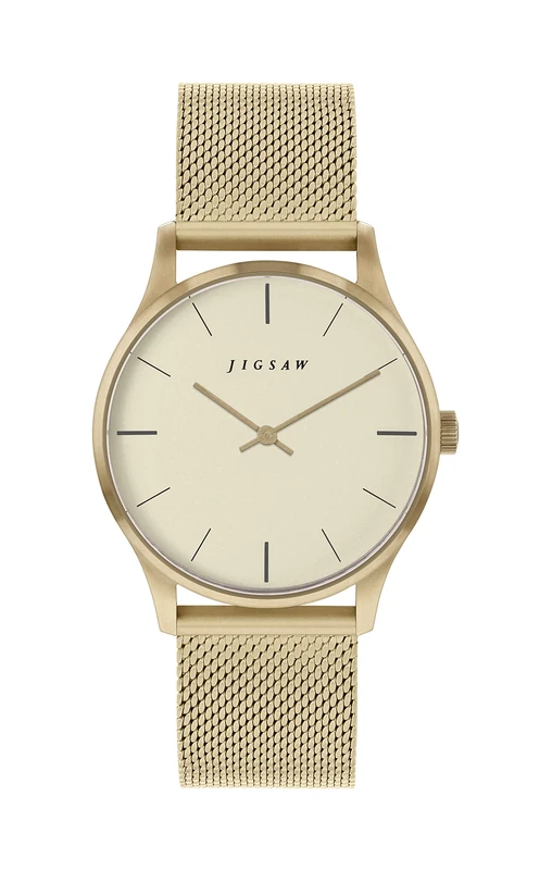 Jigsaw Womens Analogue Classic Quartz Watch with Stainless Steel Strap JG4004 - Image 1