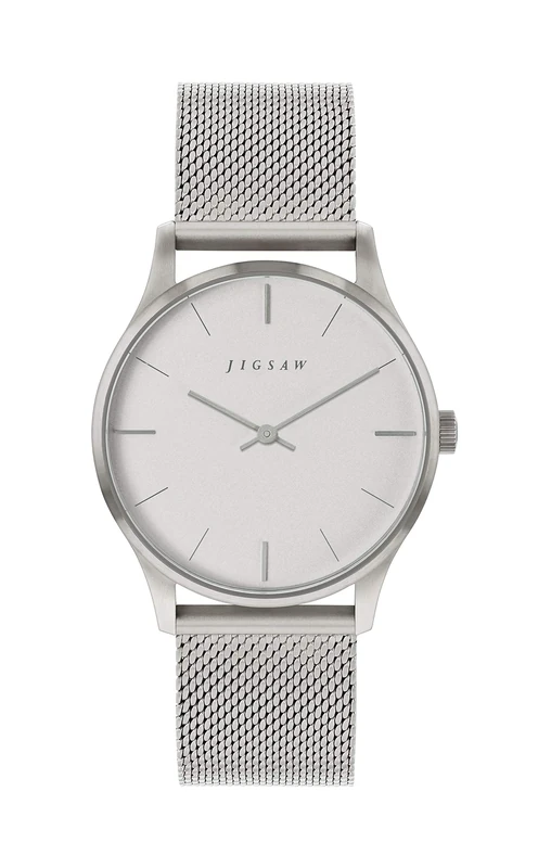 Jigsaw Womens Analogue Classic Quartz Watch with Stainless Steel Strap JG4001