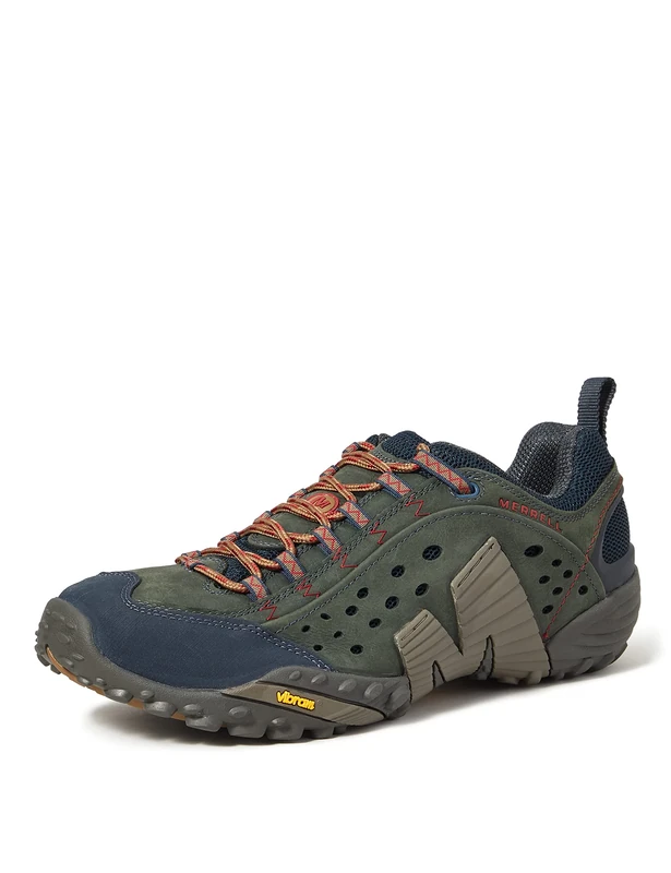 Merrell Men's Intercept Low Rise Hiking Shoes, Blue Wing, 9.5 UK - Image 1