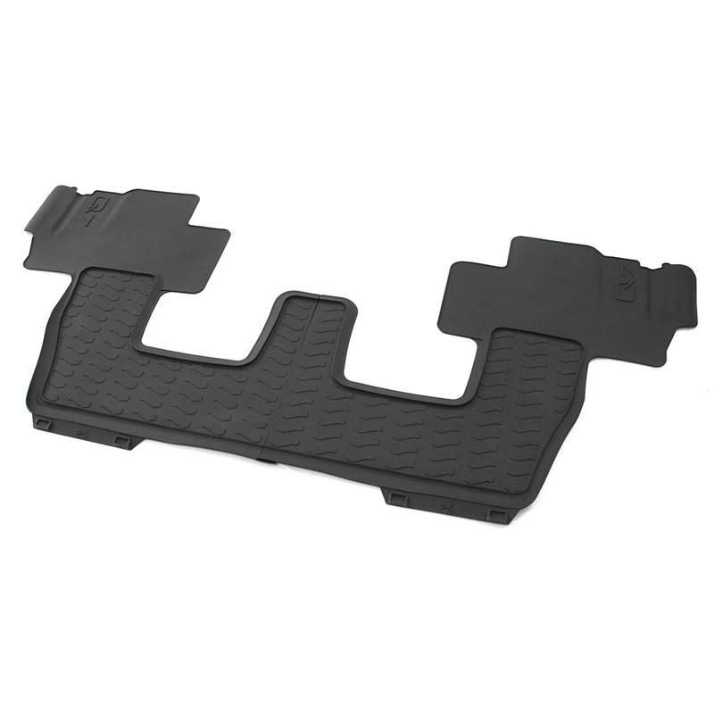 Audi 4M0061510041 Premium All-Weather Rubber Floor Mats 3rd Row with Q7 Lettering