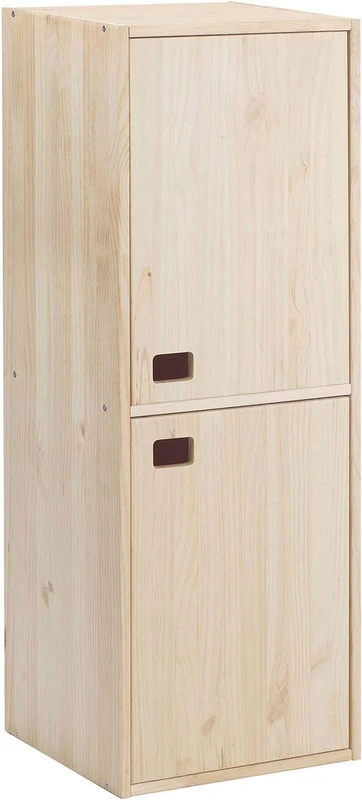 VDC DM2VER99 Stretcher DM2VER99-Furniture Series Dynamic 2 Doors Vertical Module Background 33 cm Solid Pine, Wood, 36.2 x 33 x 71.5 cm