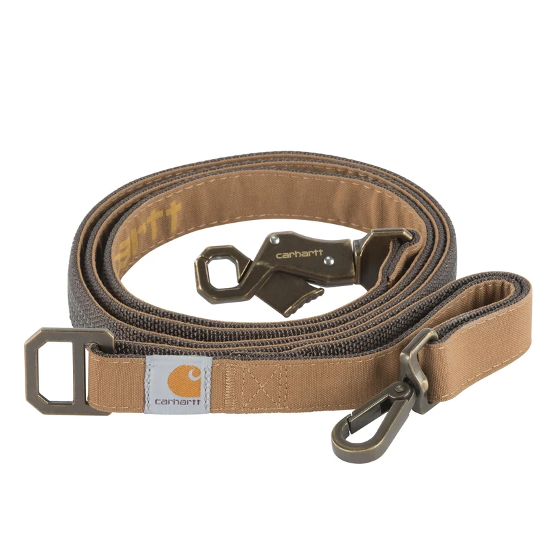 Carhartt Men's Nylon Duck Dog Leash, Carhartt® Brown, S - Image 1