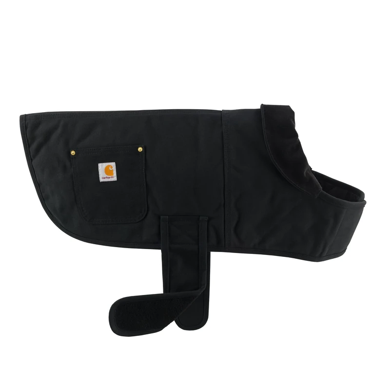 Carhartt Men's Firm Duck Insulated Dog Chore Coat, Black, XL - Image 1