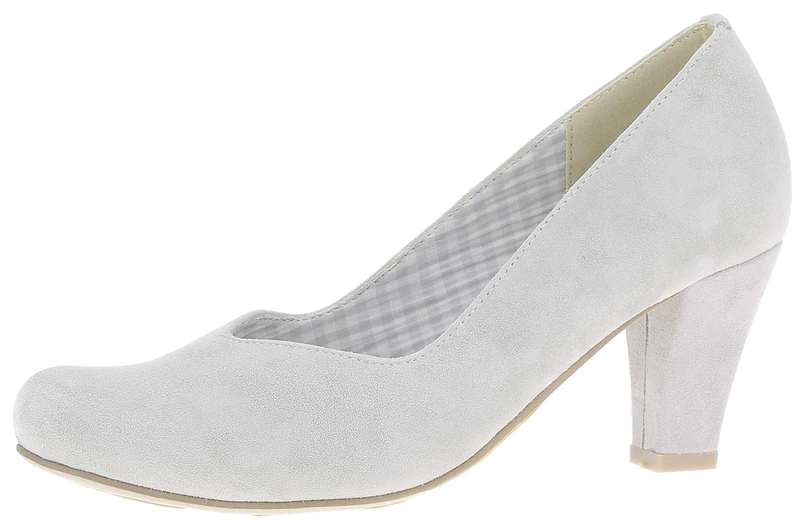 Hirschkogel 3000507 Women’s Closed-Toe Pumps, Grey (Grau 031), 5 UK