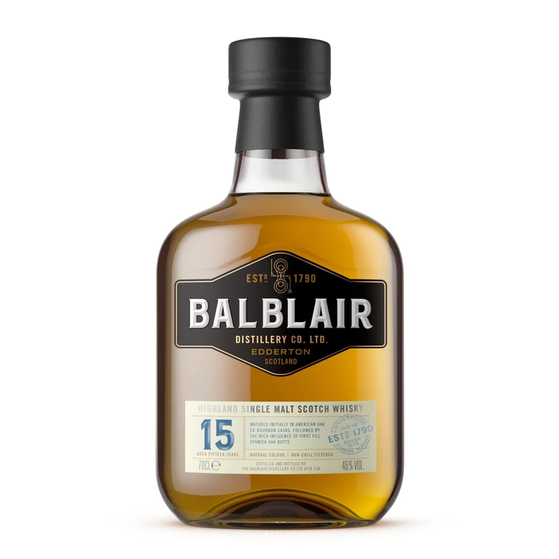 Balblair 15 Year Old Single Malt Scotch Whisky, 70cl