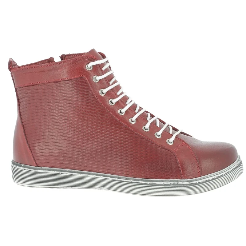 Andrea Conti Women's 0027940 High Trainers, Red Chili 583, 5 UK