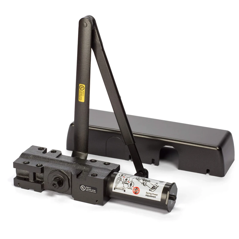 Dynasty Hardware 4401-DURO Surface Mount Heavy Duty Commercial Door Closer, Duronotic Finish ...