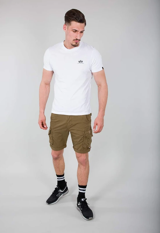 Alpha Industries Crew Short Mens Khaki