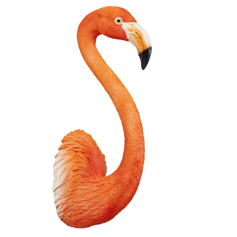 Kare Flamingo Road Wall Decoration 72 cm, red, One Size