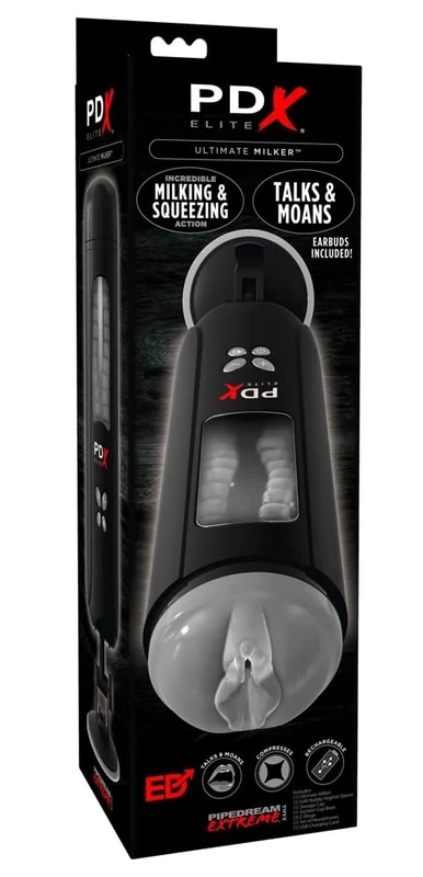 PDX Ultimate Milker Black 15 cm