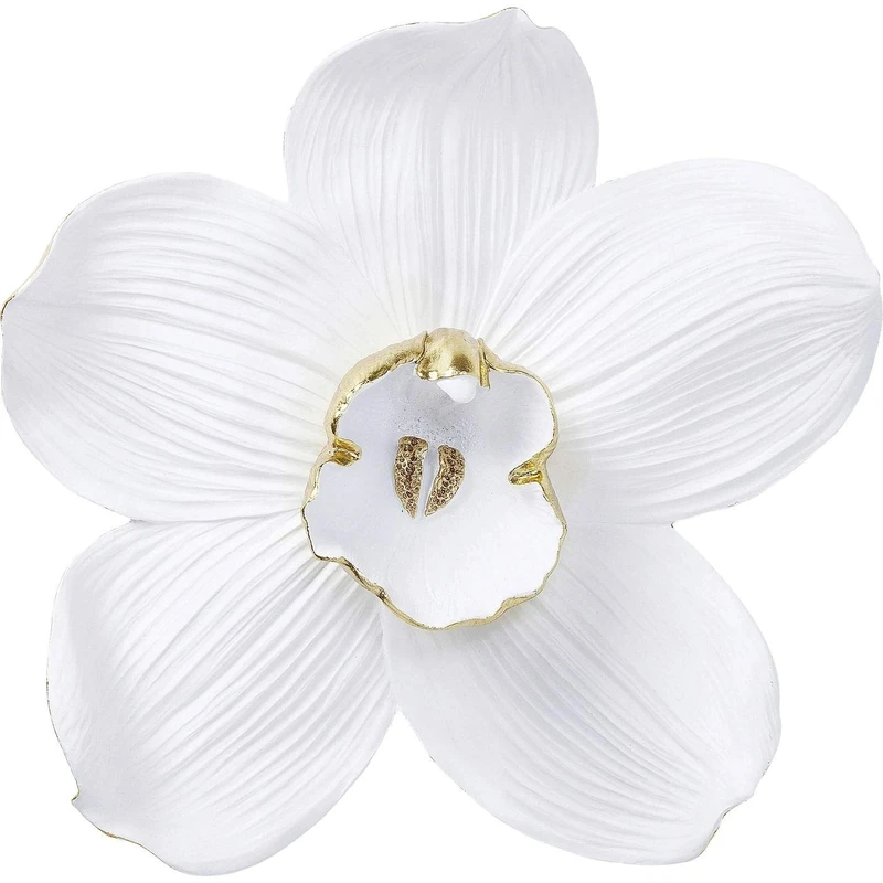 Kare Wall Decoration Orchid White 54 cm One Size