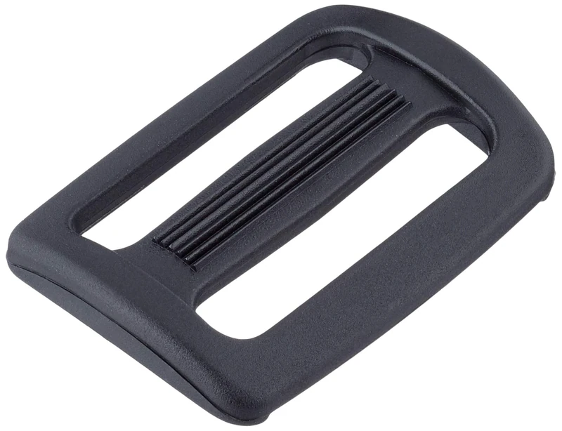 BasicNature Unisex - Adult Three-Bar Clasp and Clasp, Black, 40 mm - Image 1