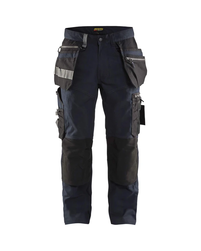 BLÅKLÄDER Craftsman Trousers Men 46R Dark Navy/Black