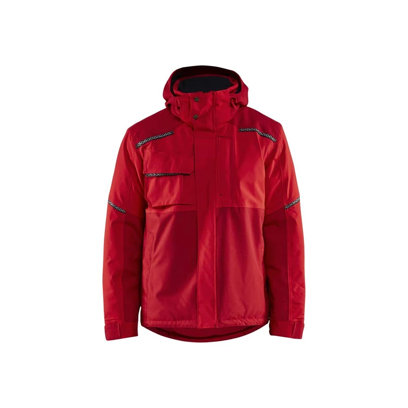 Blaklader 488119875658L Winter Jacket, Red/Dark Red, Size L