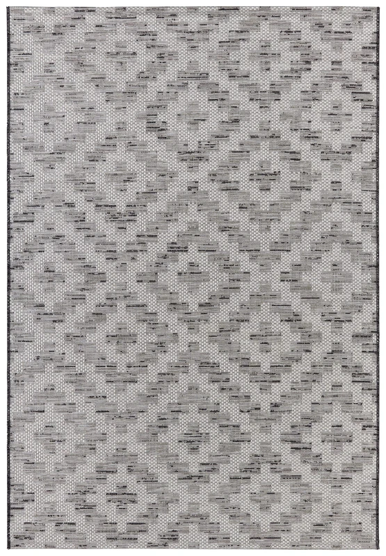 Elle Decor In- & Outdoor Creil Rug 154 x 230 cm Grey/Cream