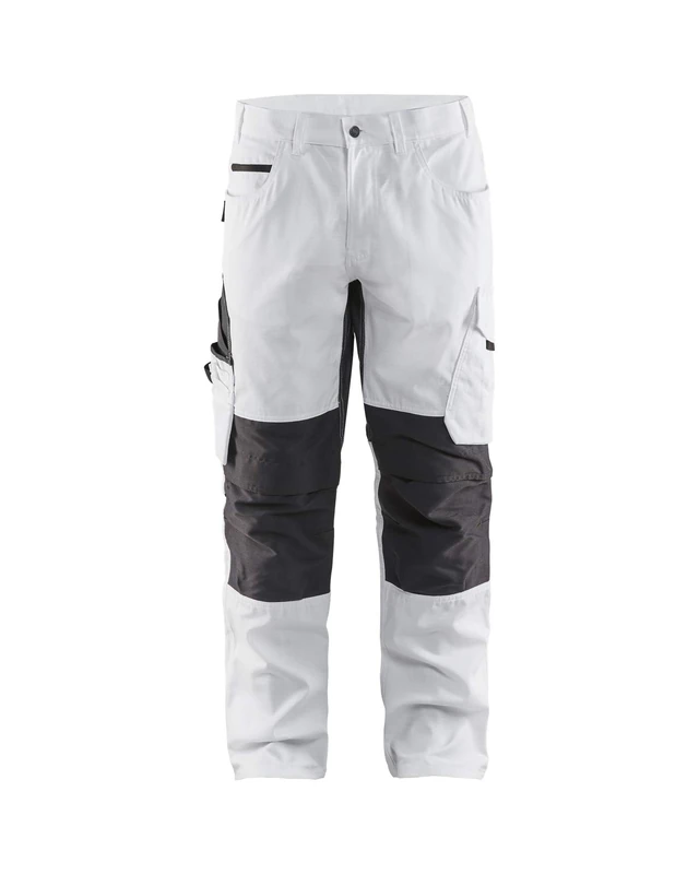 BLÅKLÄDER Painter Trouser Men 36S White/Dark Grey