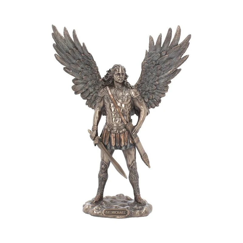 Nemesis Now Saint Michael Figurine 27.5cm Bronze, Resin, One Size