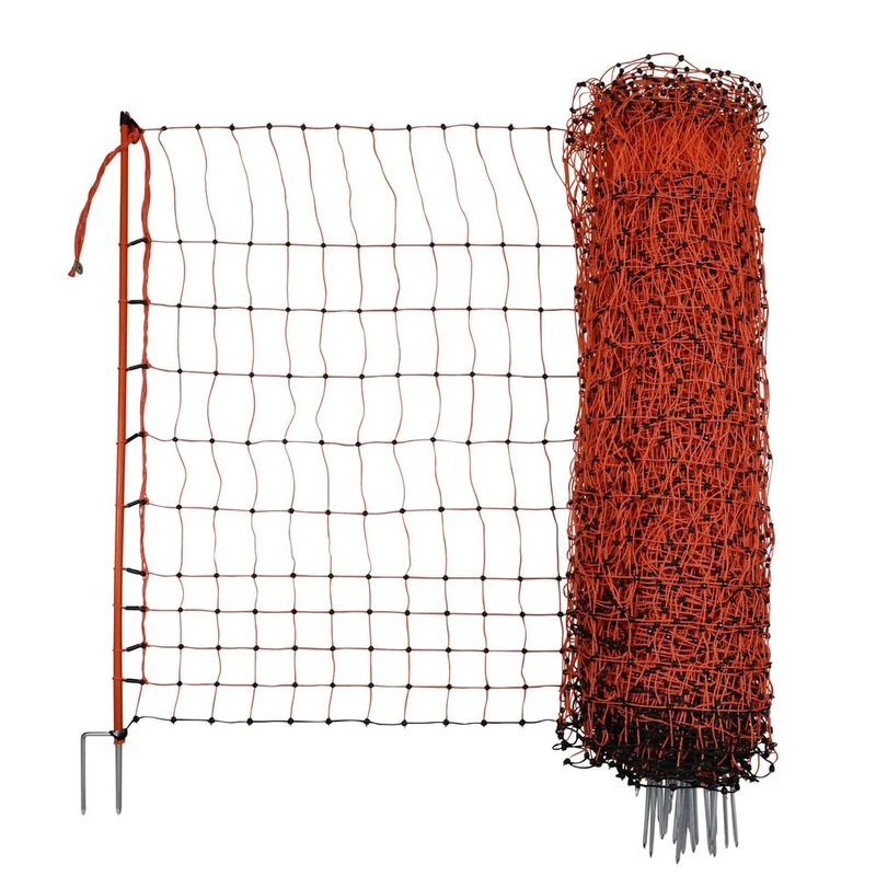 Kerbl 292271 Poultry Netting 50 m 106 cm Double Tip Orange