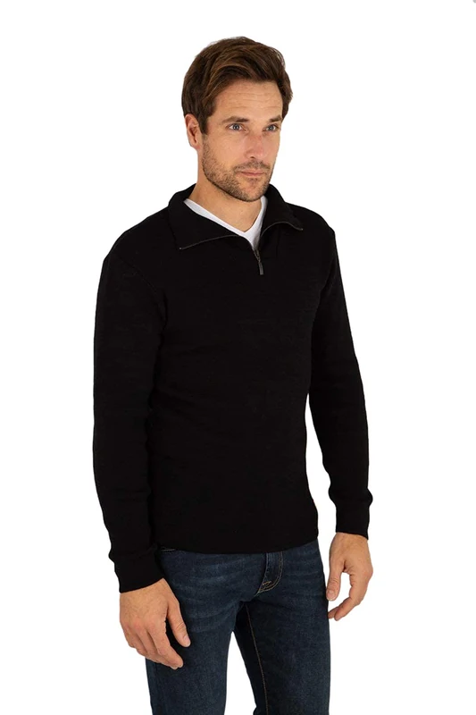 Armor Lux Men's 76505 Jumper, Black (Noir 010), XXX-Large