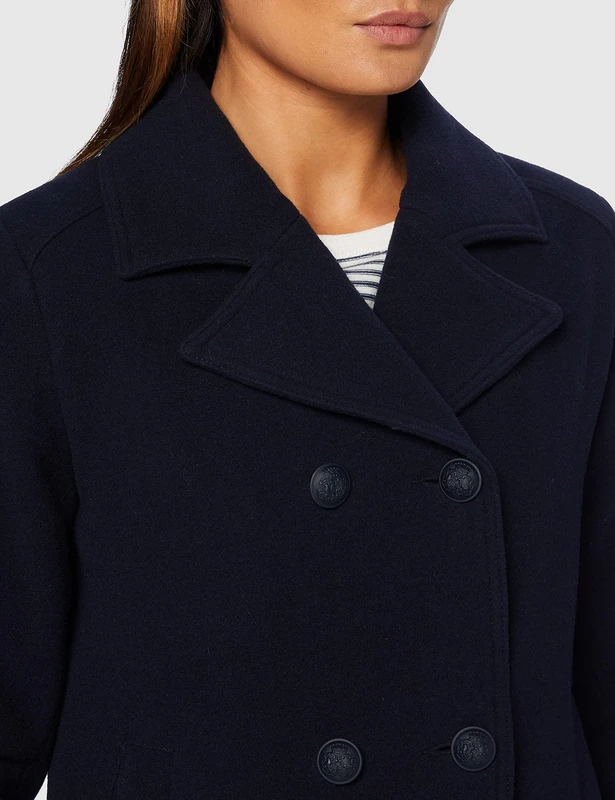 Armor Lux Women's 77288 Jacket, Blue (Rich Navy D85), X-Small (Size: 40)