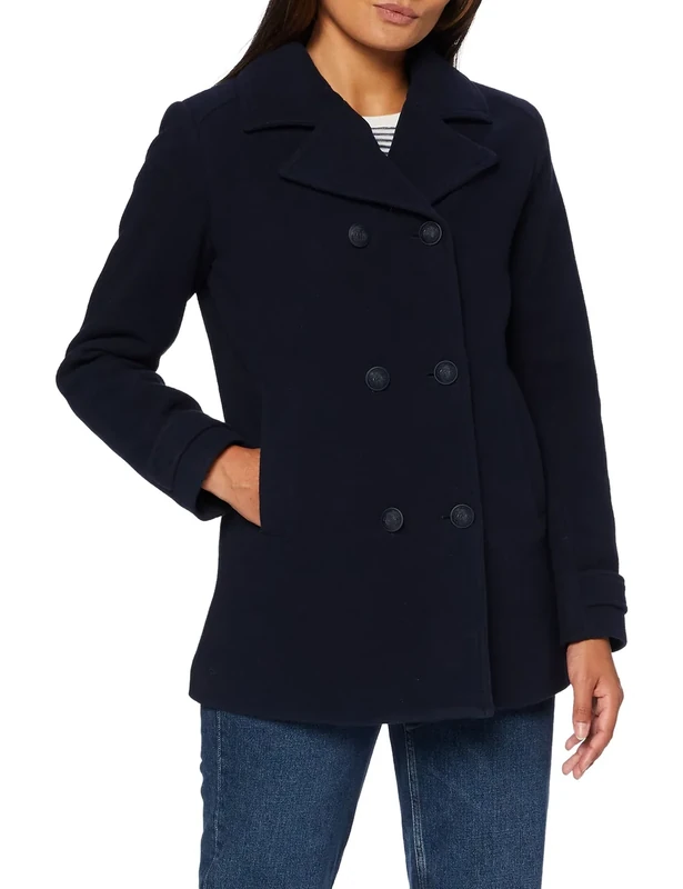 Armor Lux Women's 77288 Jacket, Blue (Rich Navy D85), XX-Small (Size: 38)