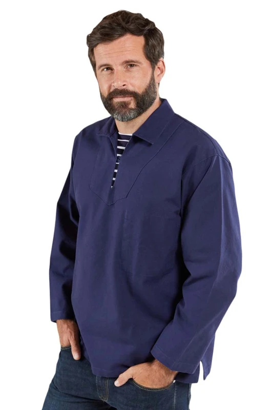Armor Lux Men's 76840 Sweatshirt Not Applicable, Multicolour (Navire 300), XX-Large (Manufacturer size: 6)